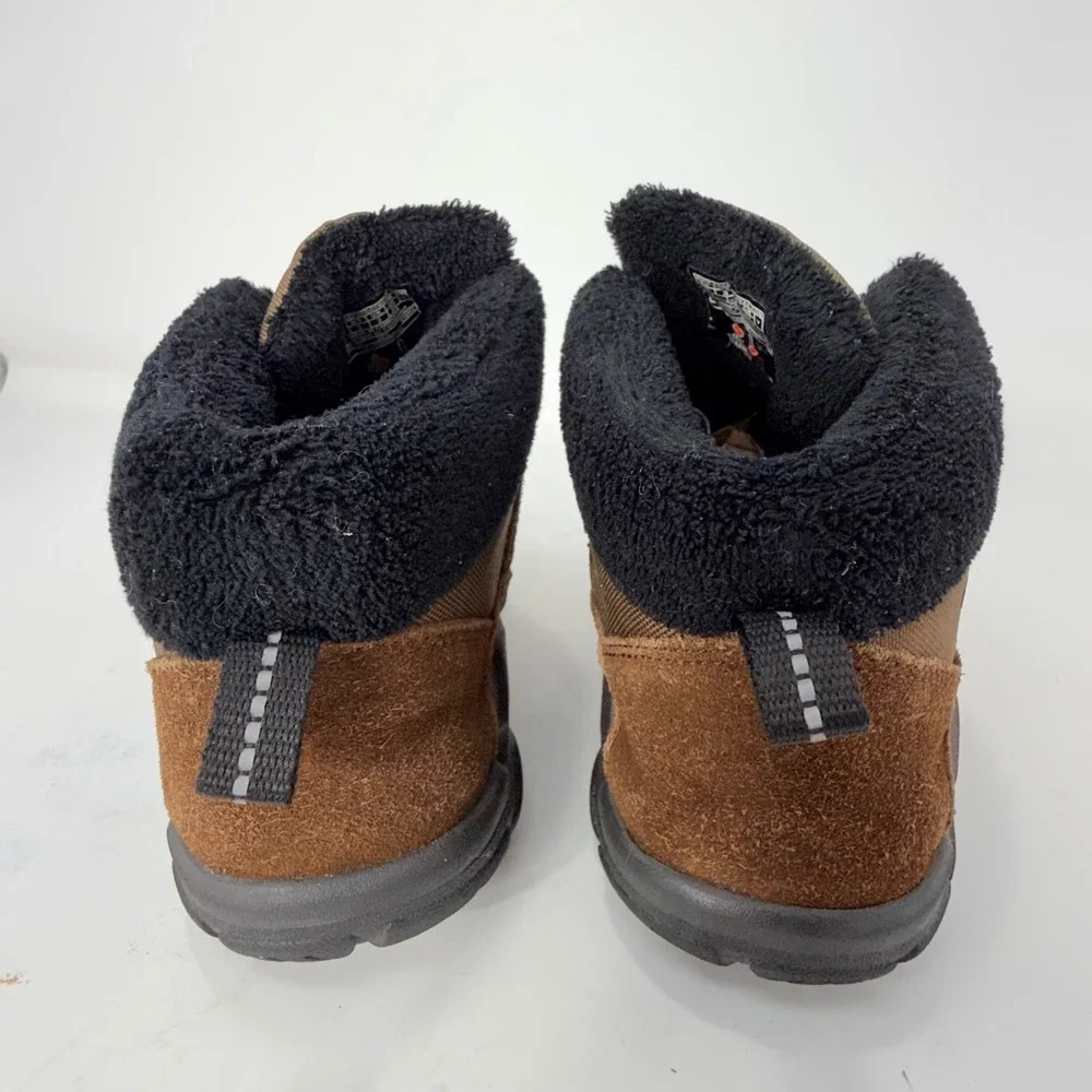 Keen Kids Brown Suede Insulated Winter Boots 1026737 Size 3Y Warm -4F Rated